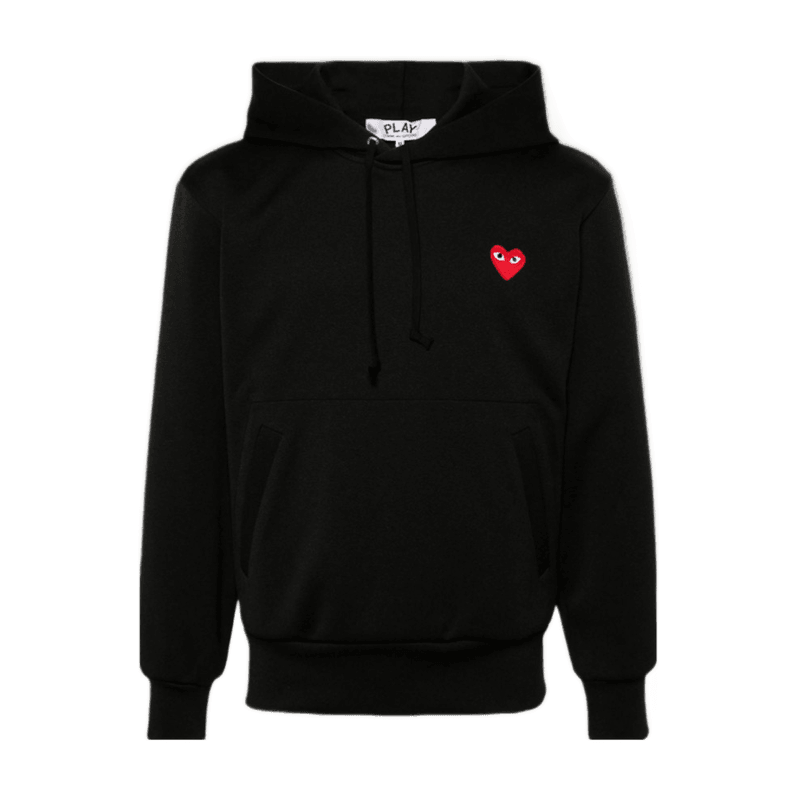 Comme des Garçons Moletom Play Preto