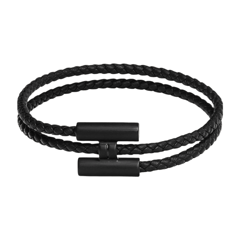 Hermès Tournis Tresse All Black