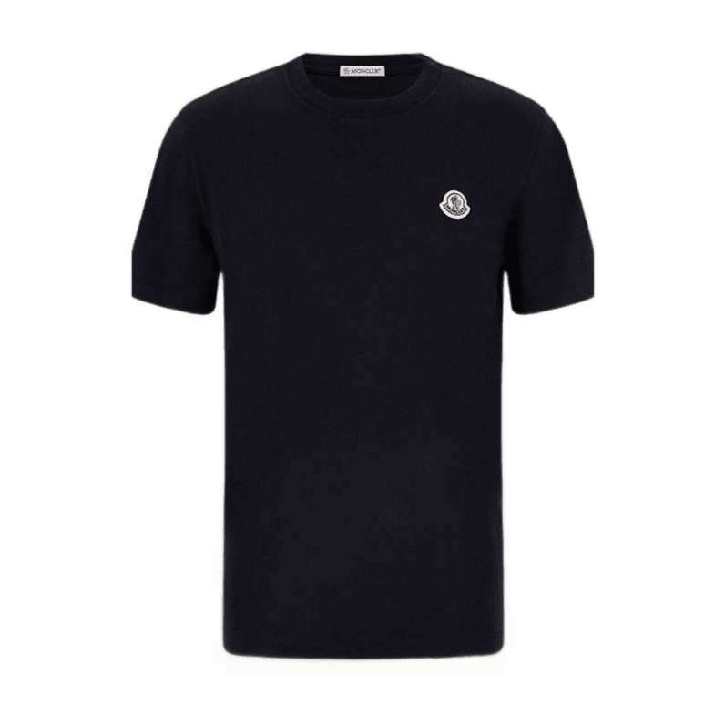 Moncler Camiseta Basic Preta