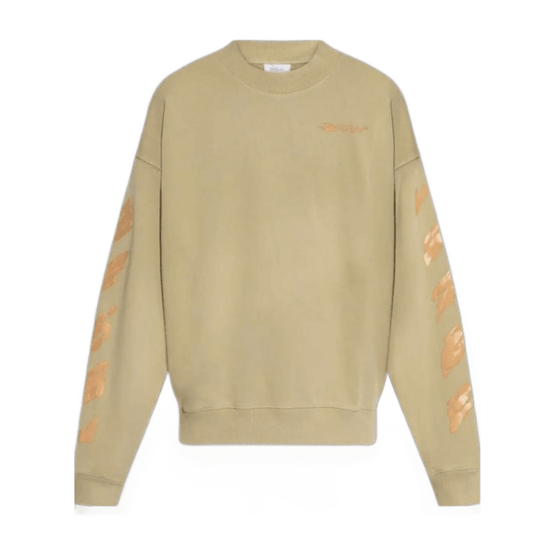 Off-White Suéter Bege